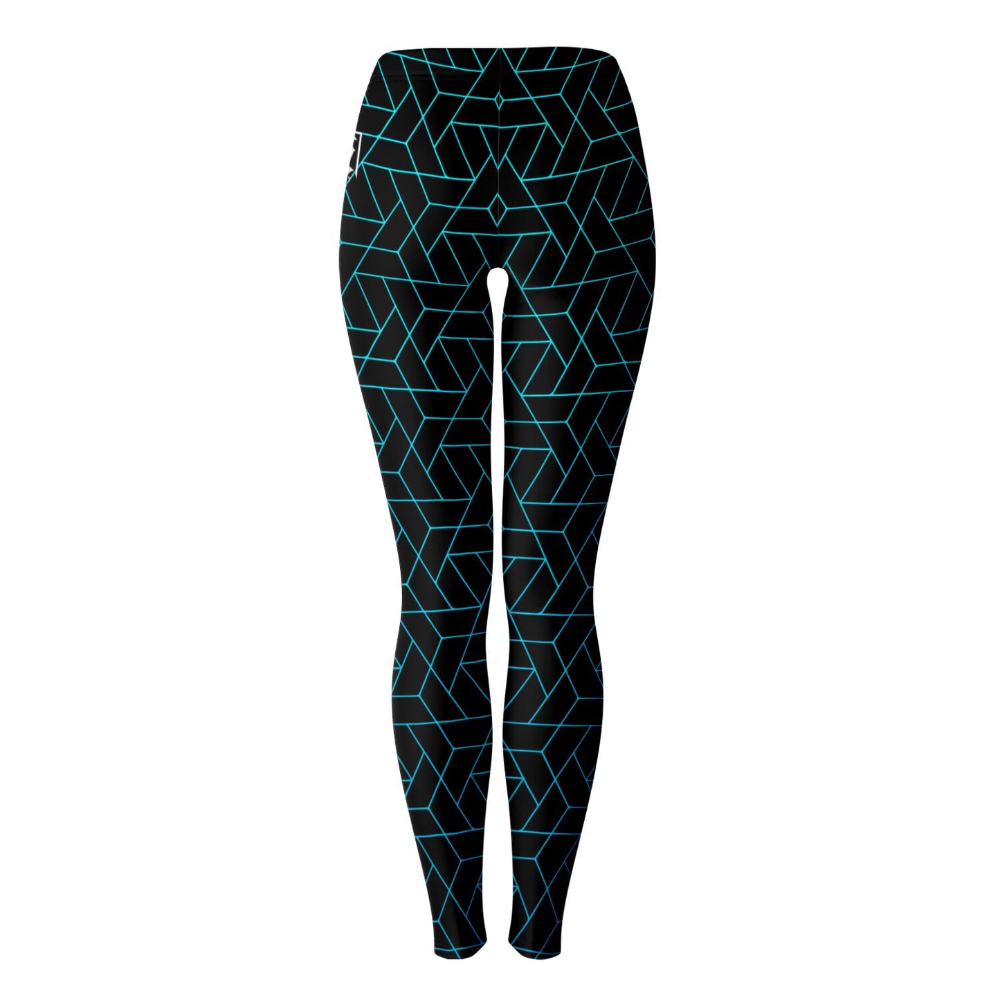 DISOBEY Festival Leggings - CYBERBLACK TEAL