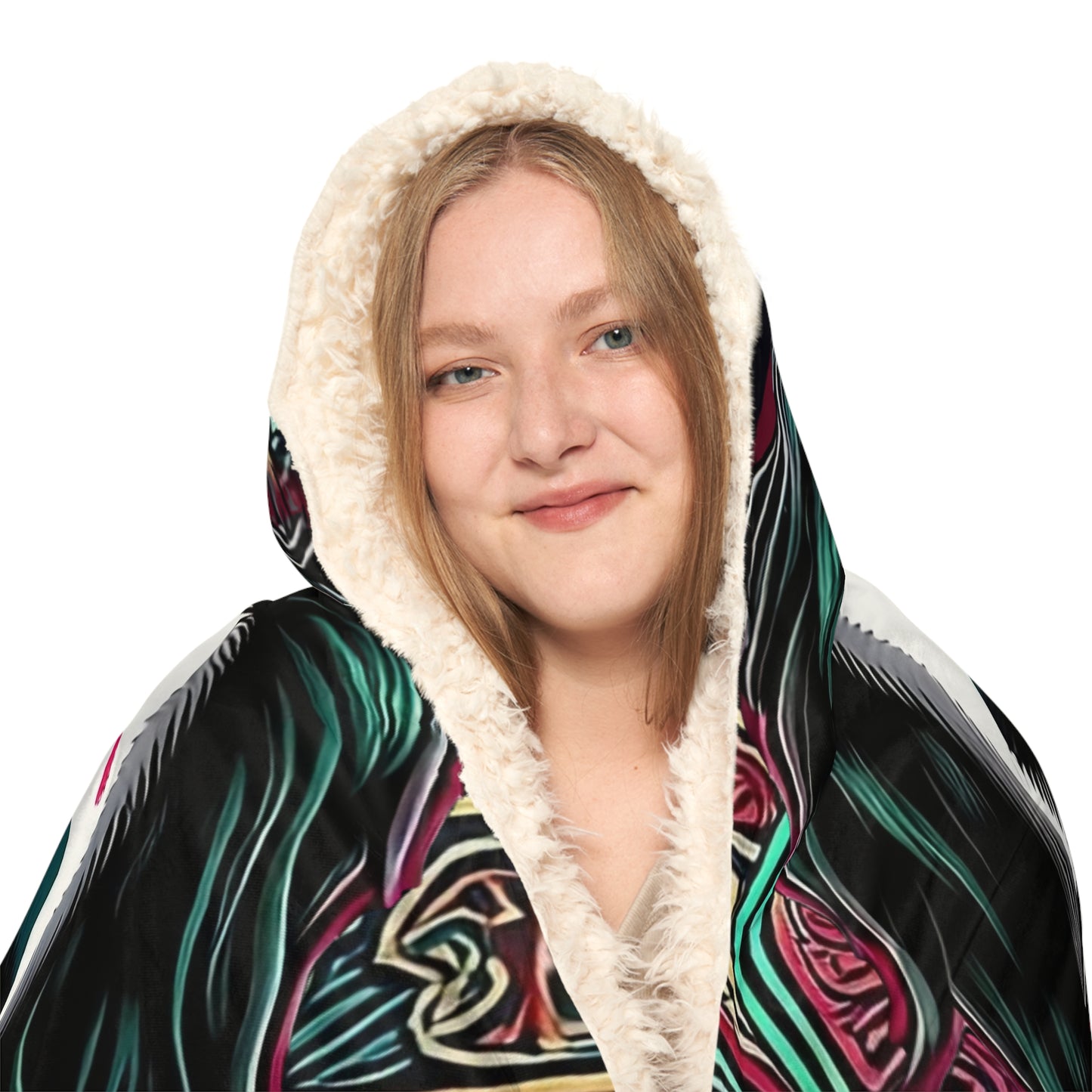 DISOBEY Hooded Blanket - CLOWN MAN