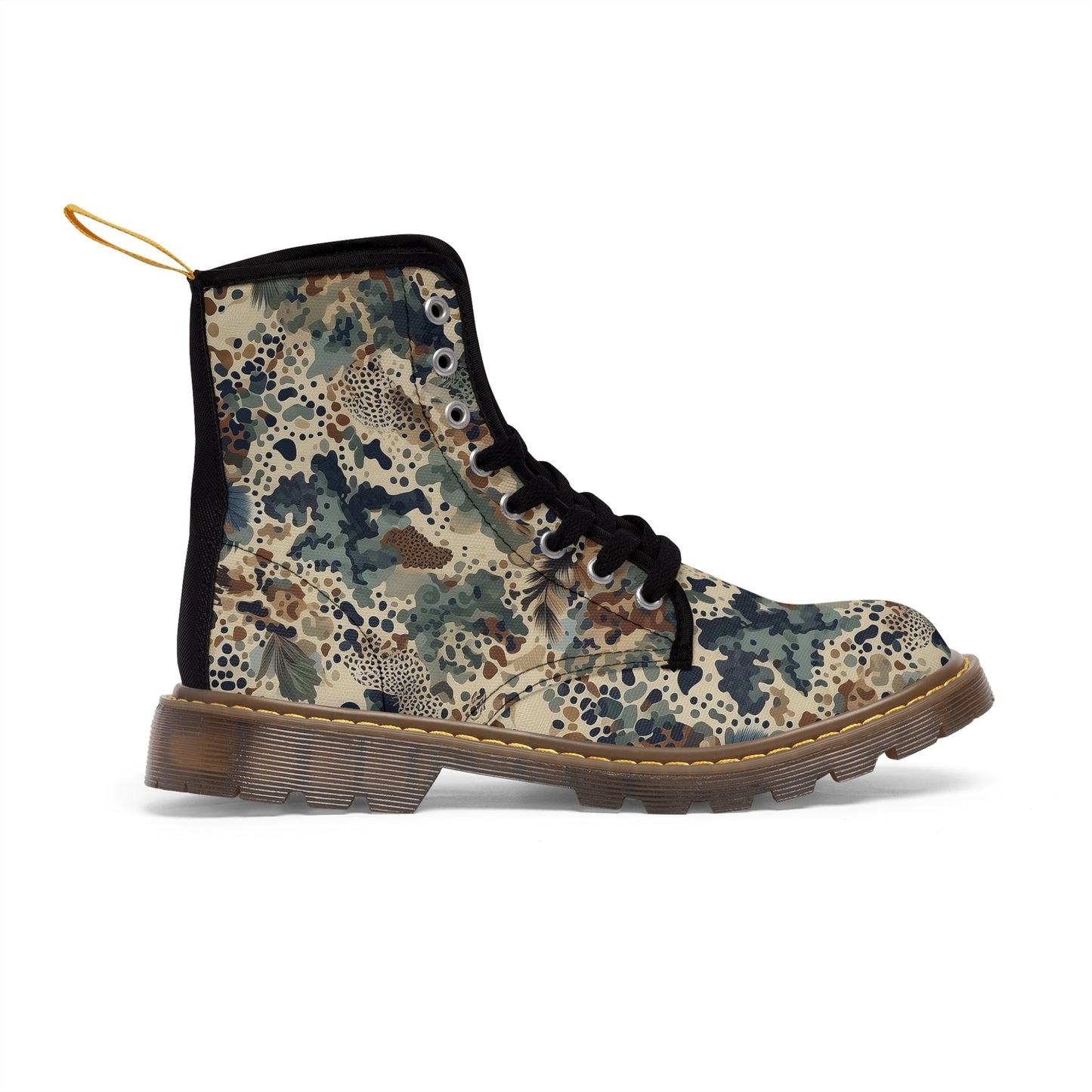 HEXCAM Multisplat Cheetah Men's Canvas Boots