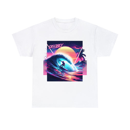 DISOBEY Classic Surf Tee - WAVE RIDER
