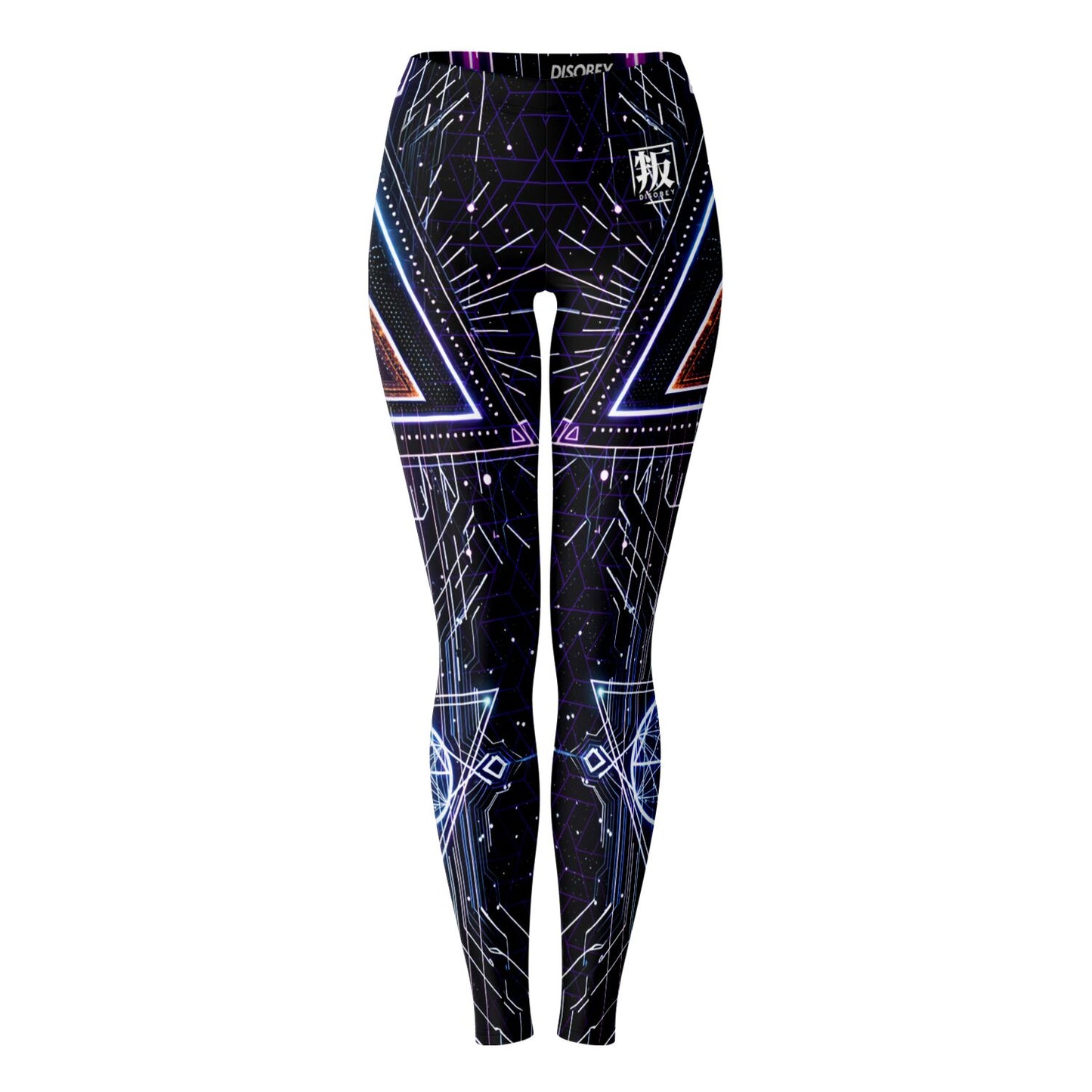 DISOBEY Festival Leggings - CYBERBLACK