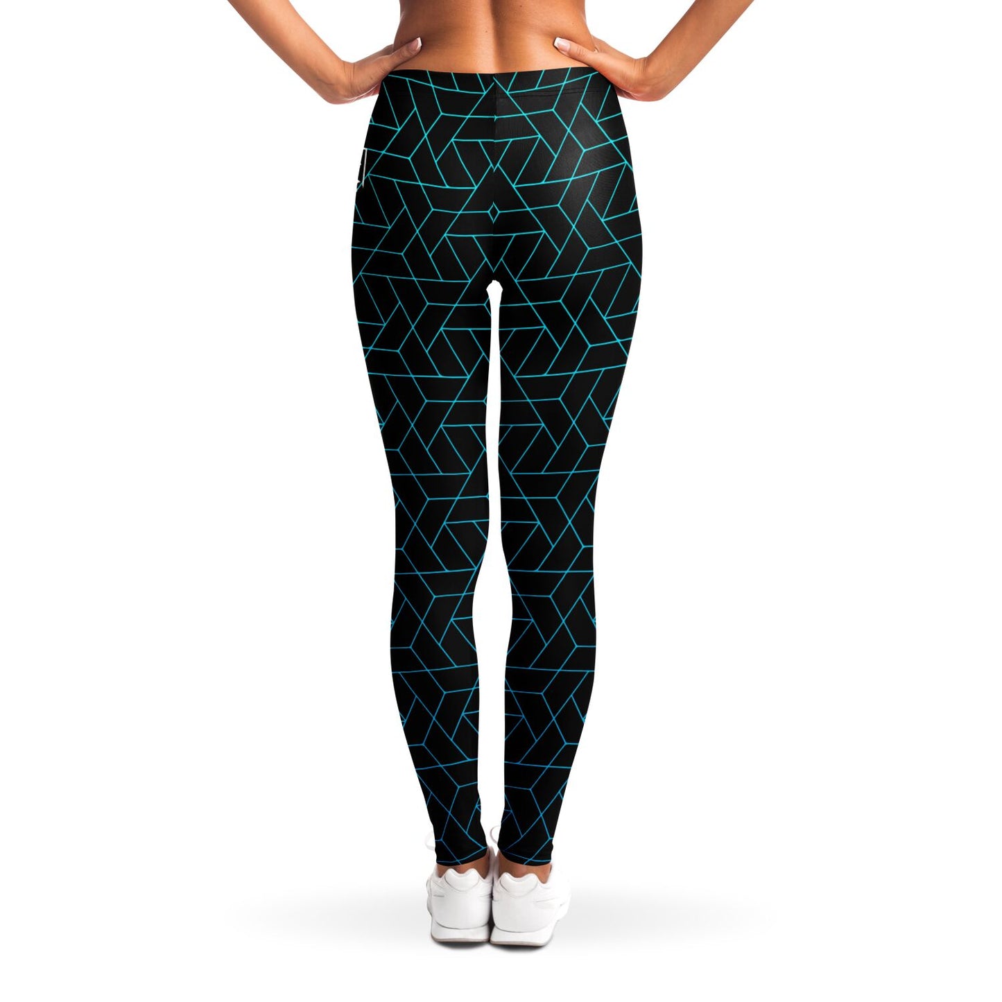 DISOBEY Festival Leggings - CYBERBLACK TEAL