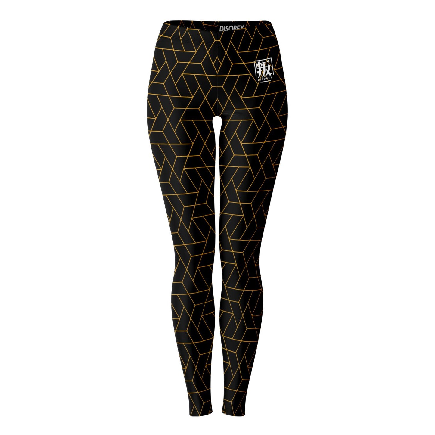 DISOBEY Festival Leggings - CYBERBLACK CITRUS