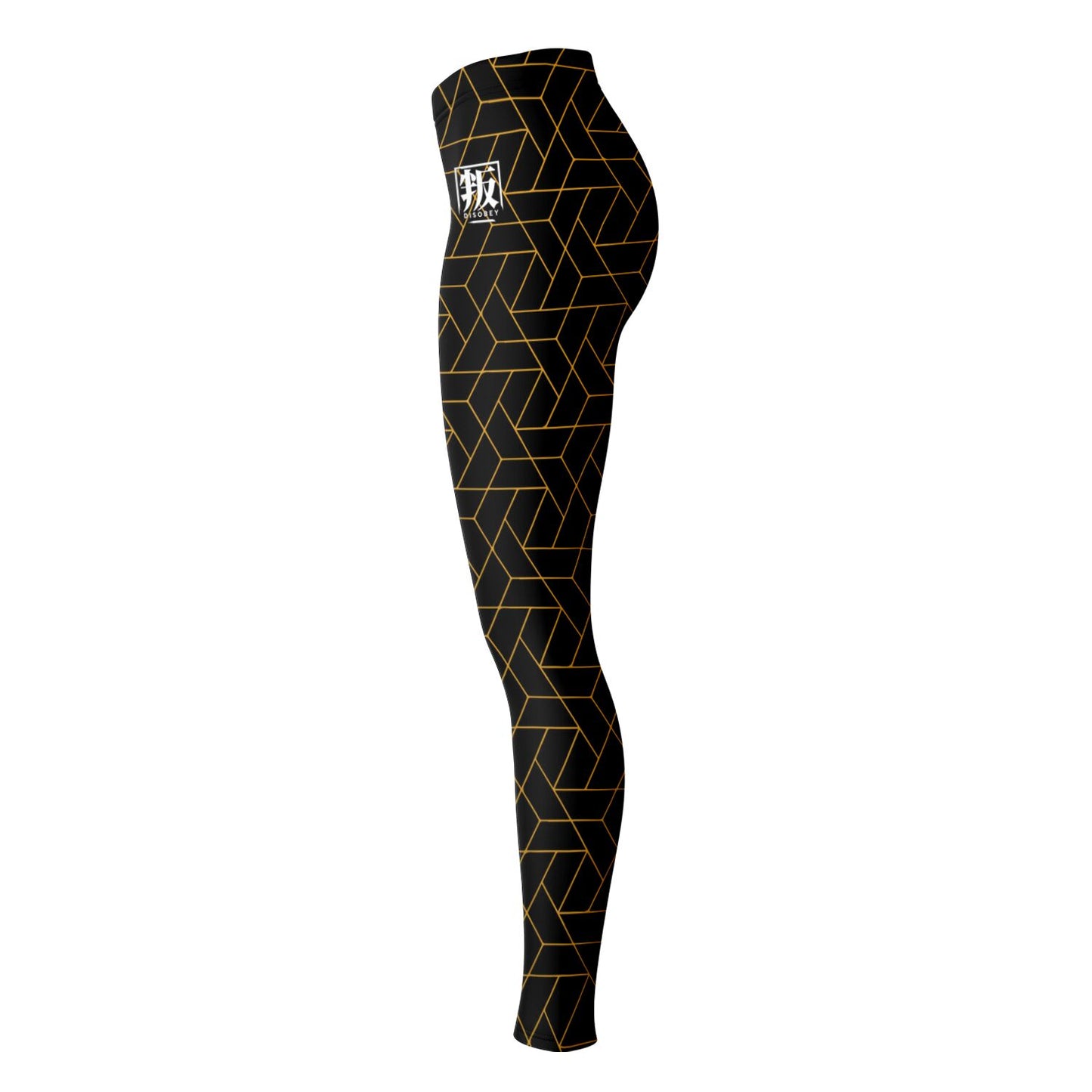 DISOBEY Festival Leggings - CYBERBLACK CITRUS
