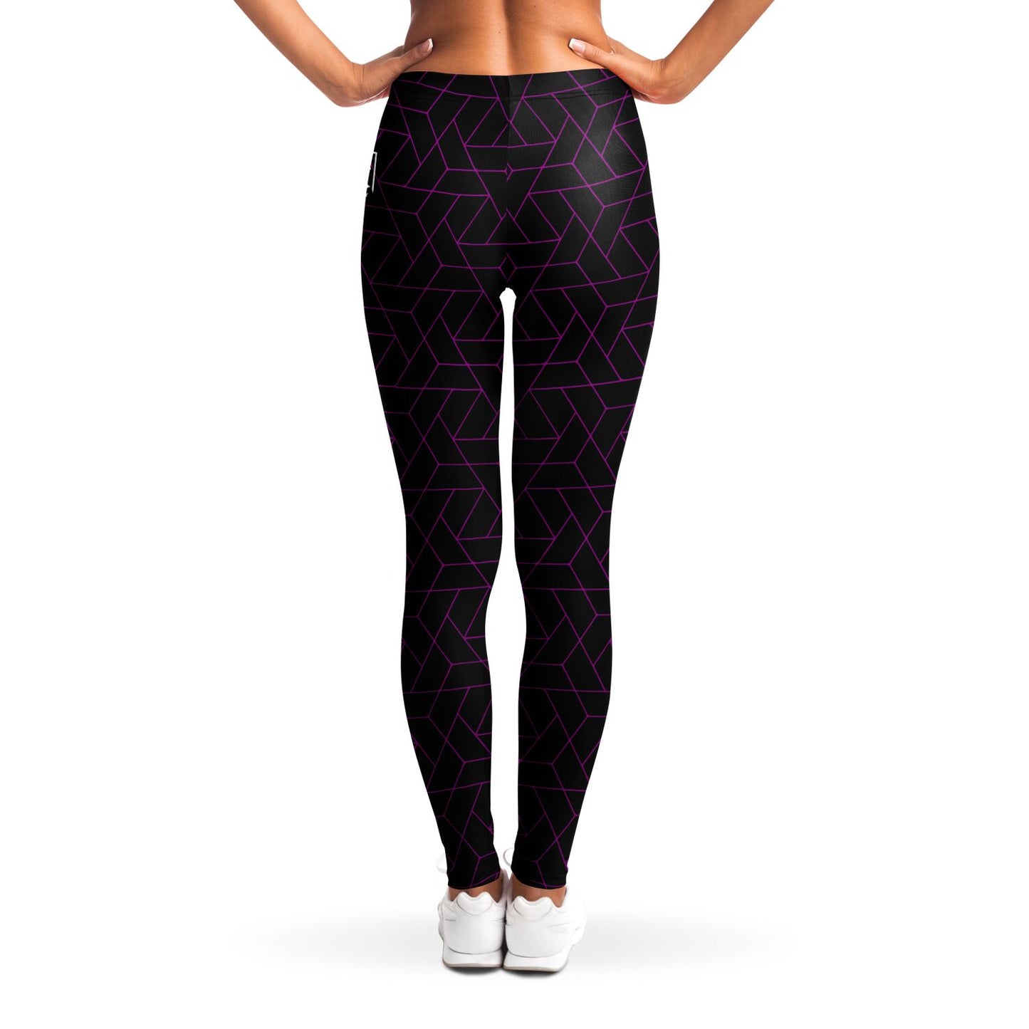 DISOBEY Festival Leggings - CYBERBLACK FUSCHIA