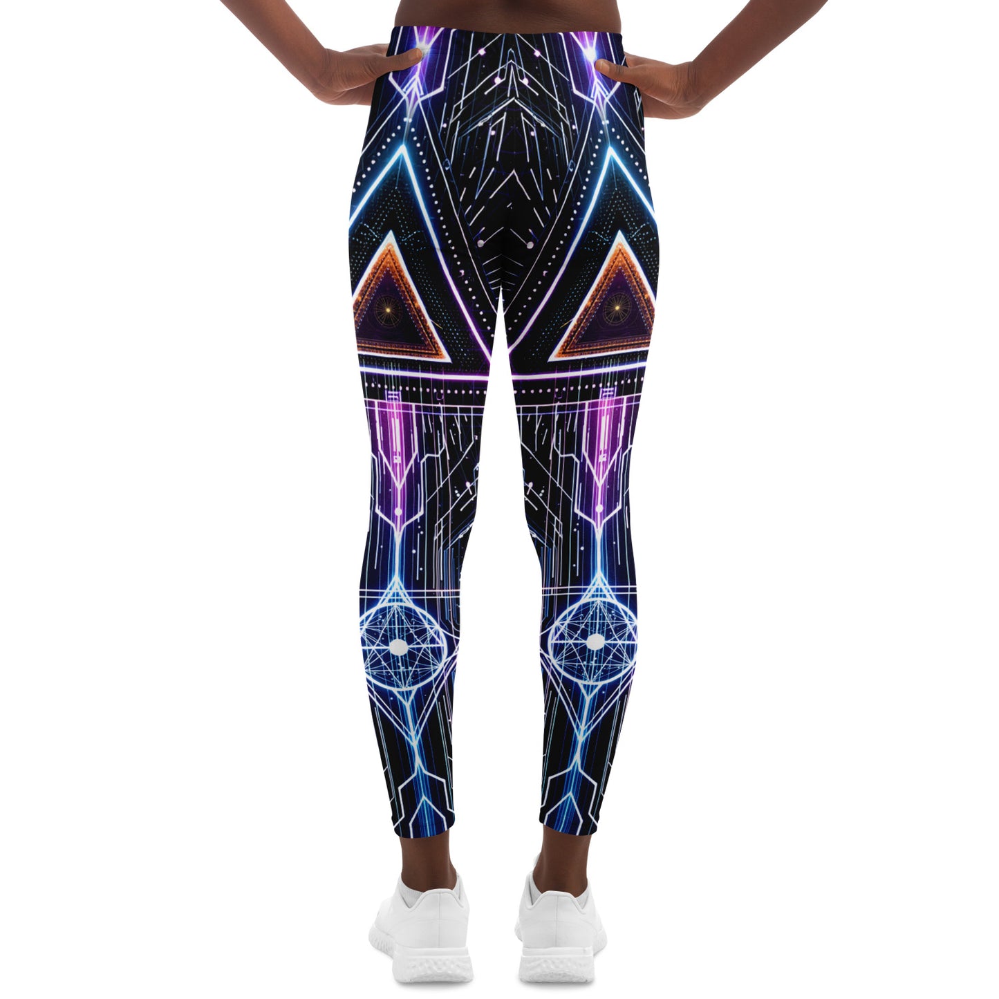 DISOBEY Festival Leggings  -  CYBERBLACK