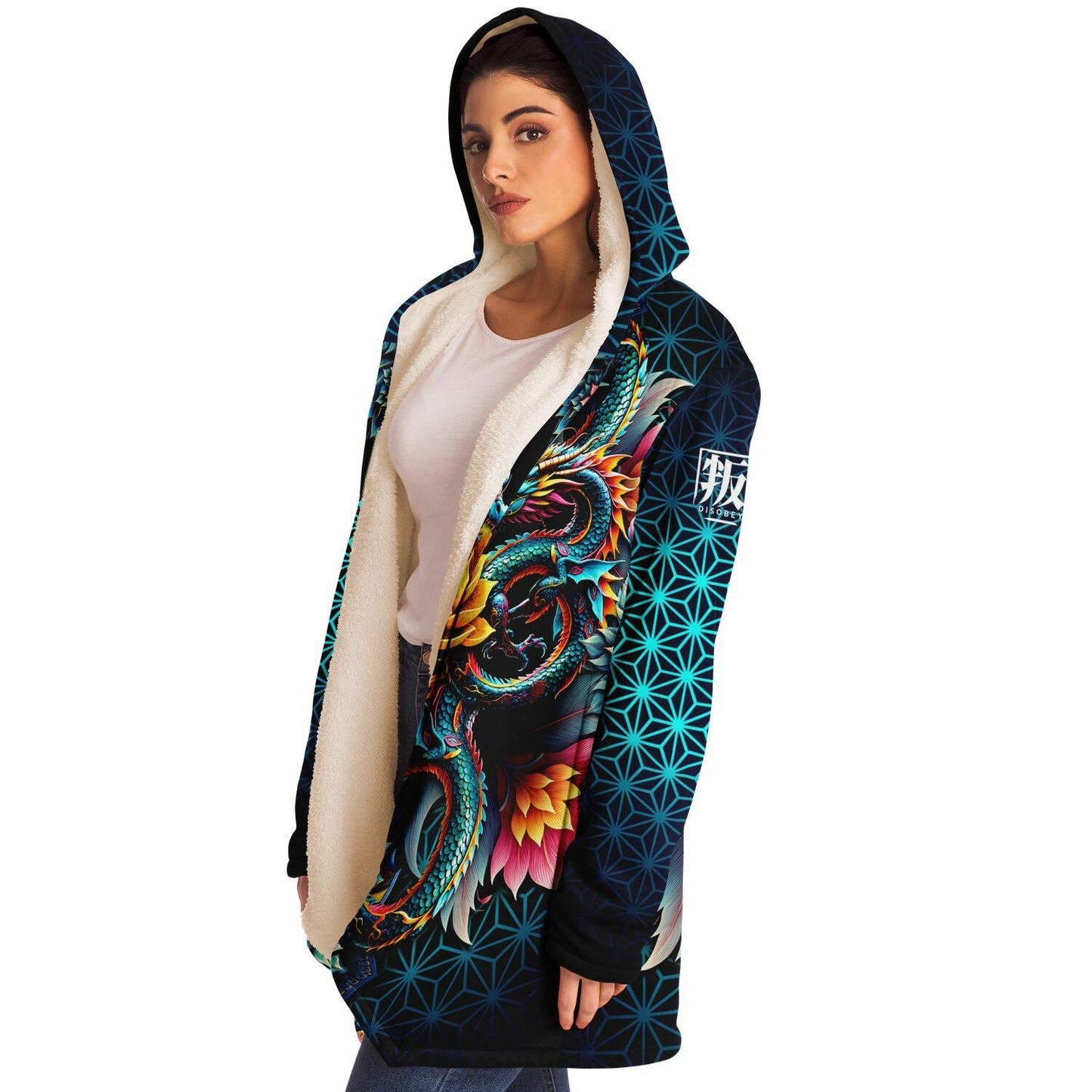 Fleece Lined Festival Cloak - LOTUSFACE 2025