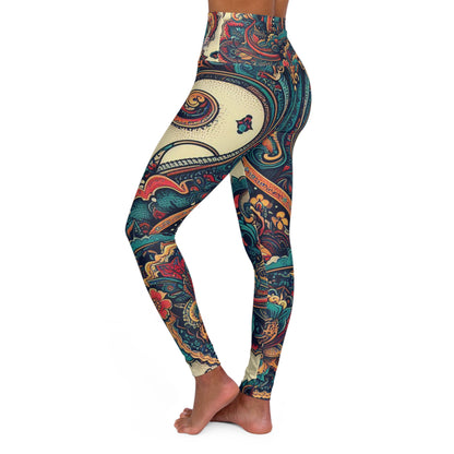 High Waisted Leggings (ORIENTAL FLAVOR)