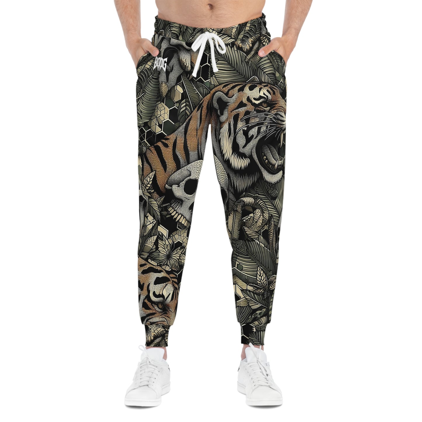 HEXCAM Tigerskin Athletic Joggers