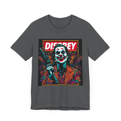 DISOBEY Unisex Tee (ARMED CLOWN 2)