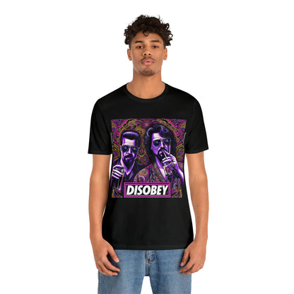 DISOBEY Short Sleeve Tee - SAMURAI ROCKET APPLIANCES