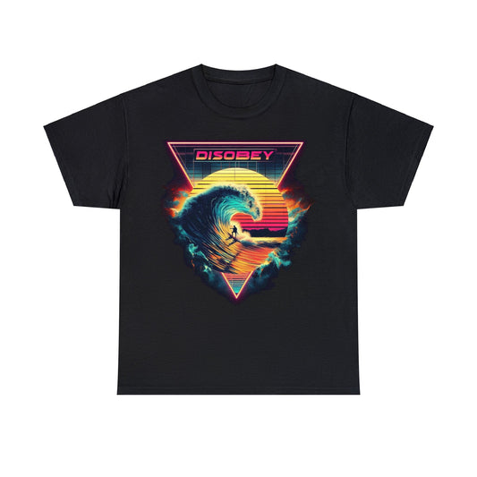 DISOBEY Classic Surf Tee - BIG WAVE 3