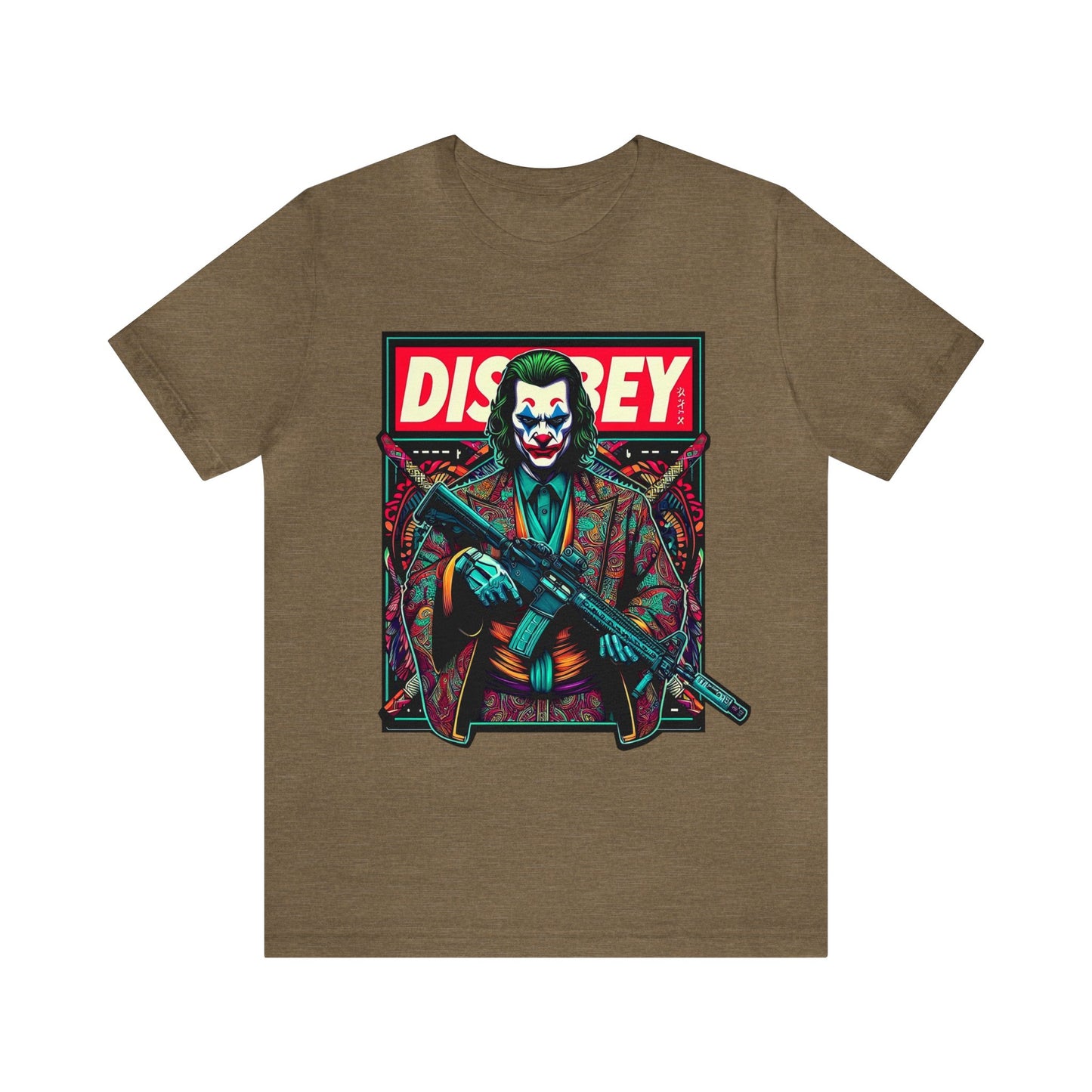 DISOBEY Unisex Tee (ARMED CLOWN)