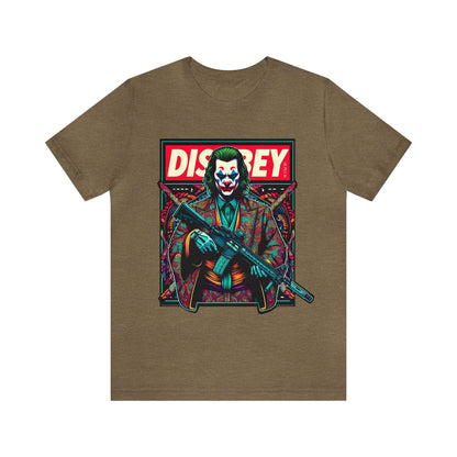 DISOBEY Unisex Tee (ARMED CLOWN)