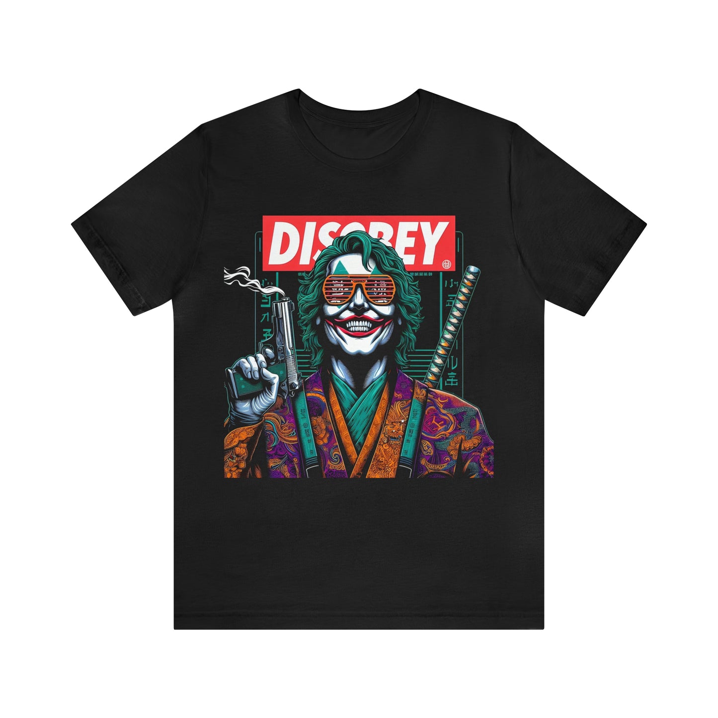 DISOBEY Short Sleeve Tee - JACK OF GUNS