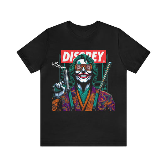 DISOBEY Short Sleeve Tee - JACK OF GUNS