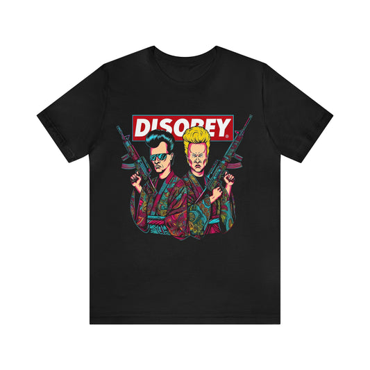 DISOBEY Short Sleeve Tee - GUNKATA SAMURAI BUDDIES