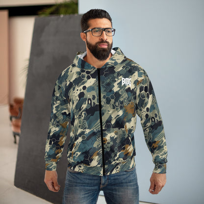 Hexcam Rhodesian Blue Camo Hoodie