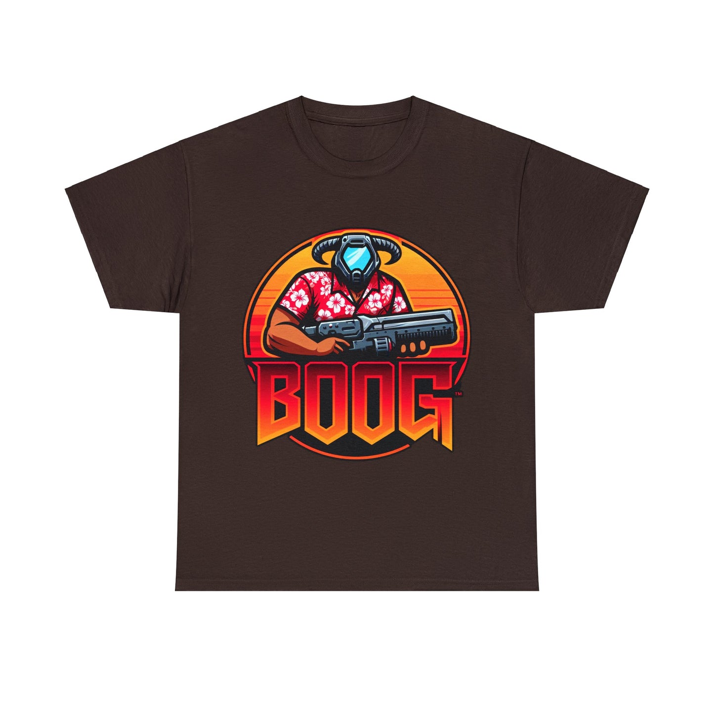 BOOG Basic Heavy Cotton Unisex Tee - BOOG LOGO