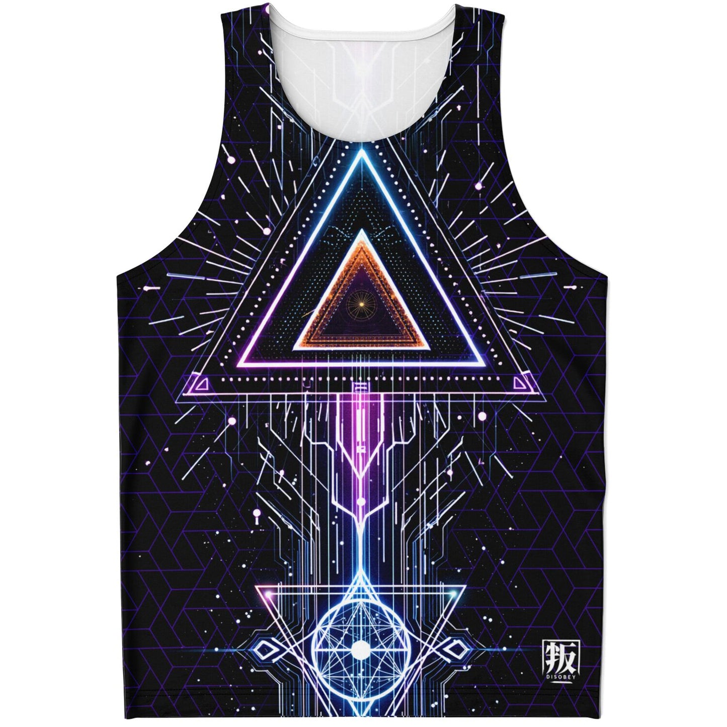 Unisex Tank Top - CYBERBLACK