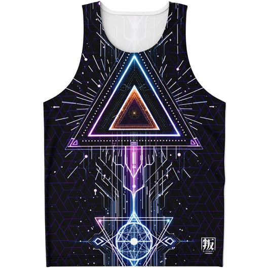 Unisex Tank Top - CYBERBLACK