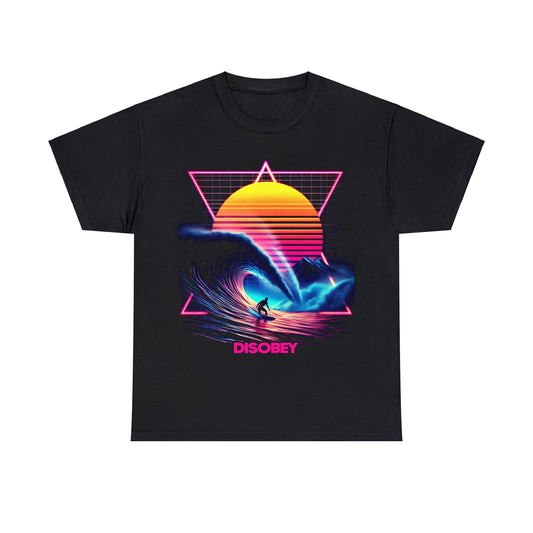 DISOBEY Classic Surf Tee - BIG WAVE 2