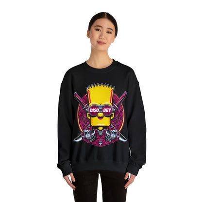 DISOBEY Crewneck Sweatshirt (BRAT SHIELD)