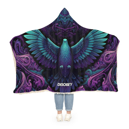 Hooded Snuggle Blanket - PIGEON PARADISE PAISLEY