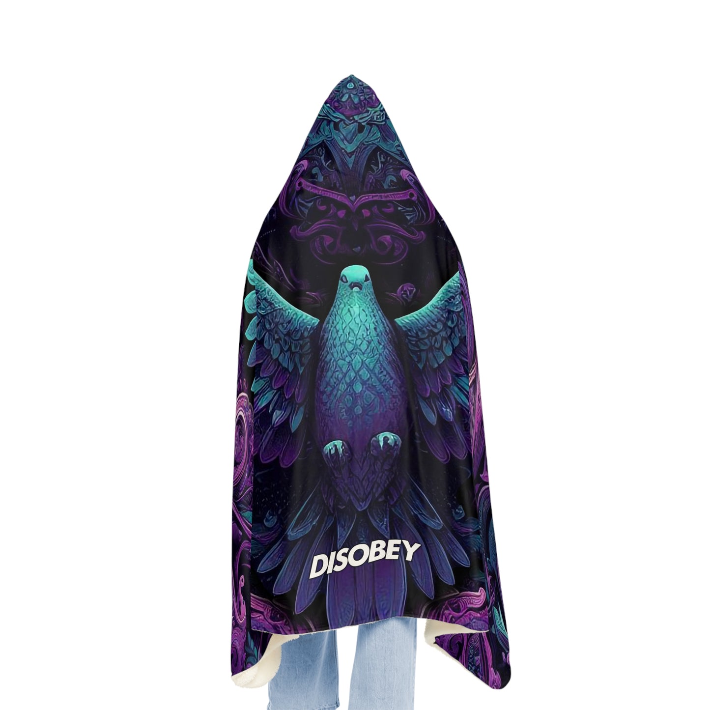 Hooded Snuggle Blanket - PIGEON PARADISE PAISLEY