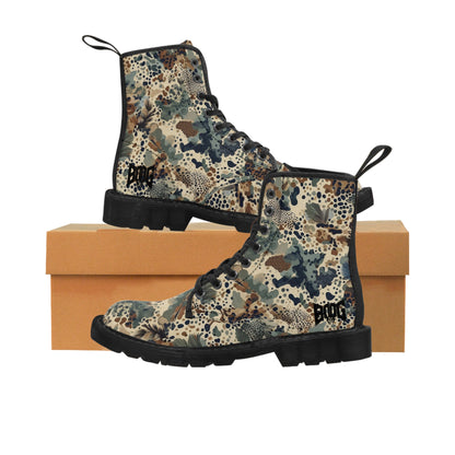 HEXCAM Multisplat Cheetah Men's Canvas Boots