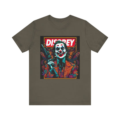 DISOBEY Unisex Tee (ARMED CLOWN 2)