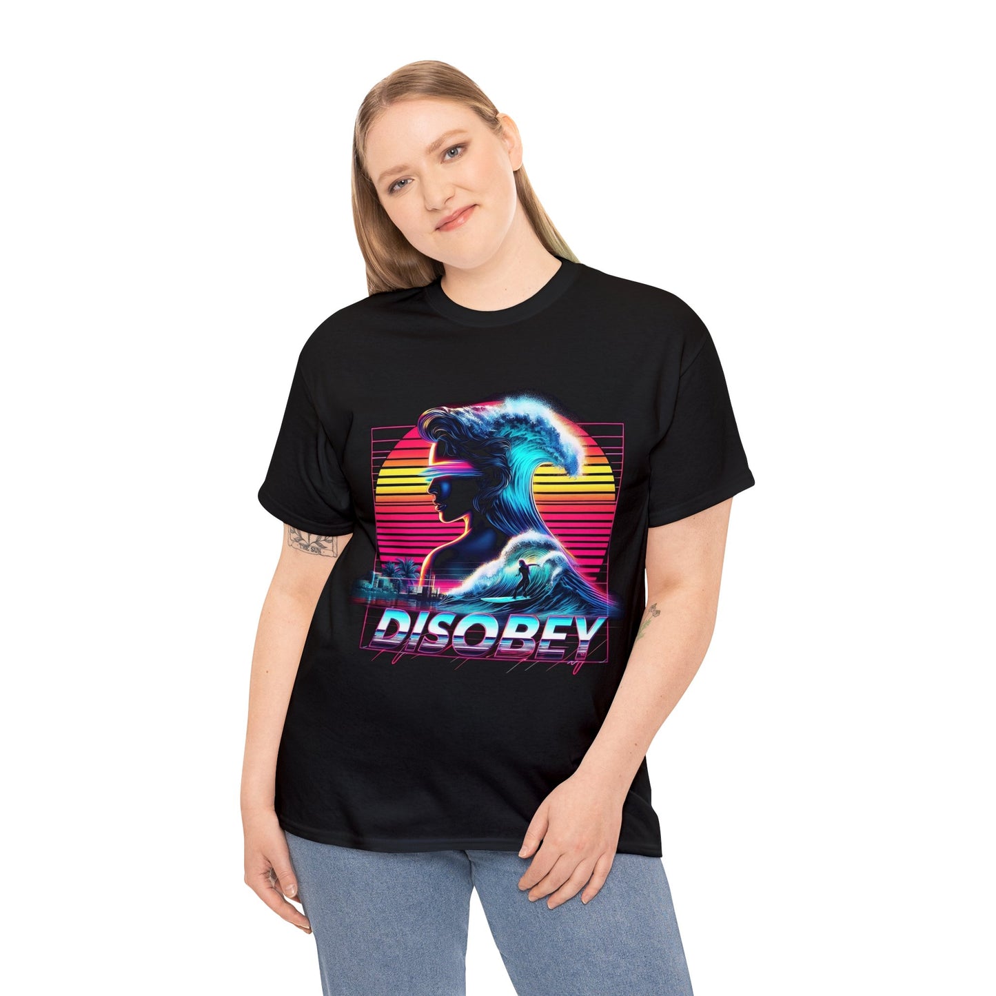 DISOBEY Classic Surf Tee - WAVEMULLET