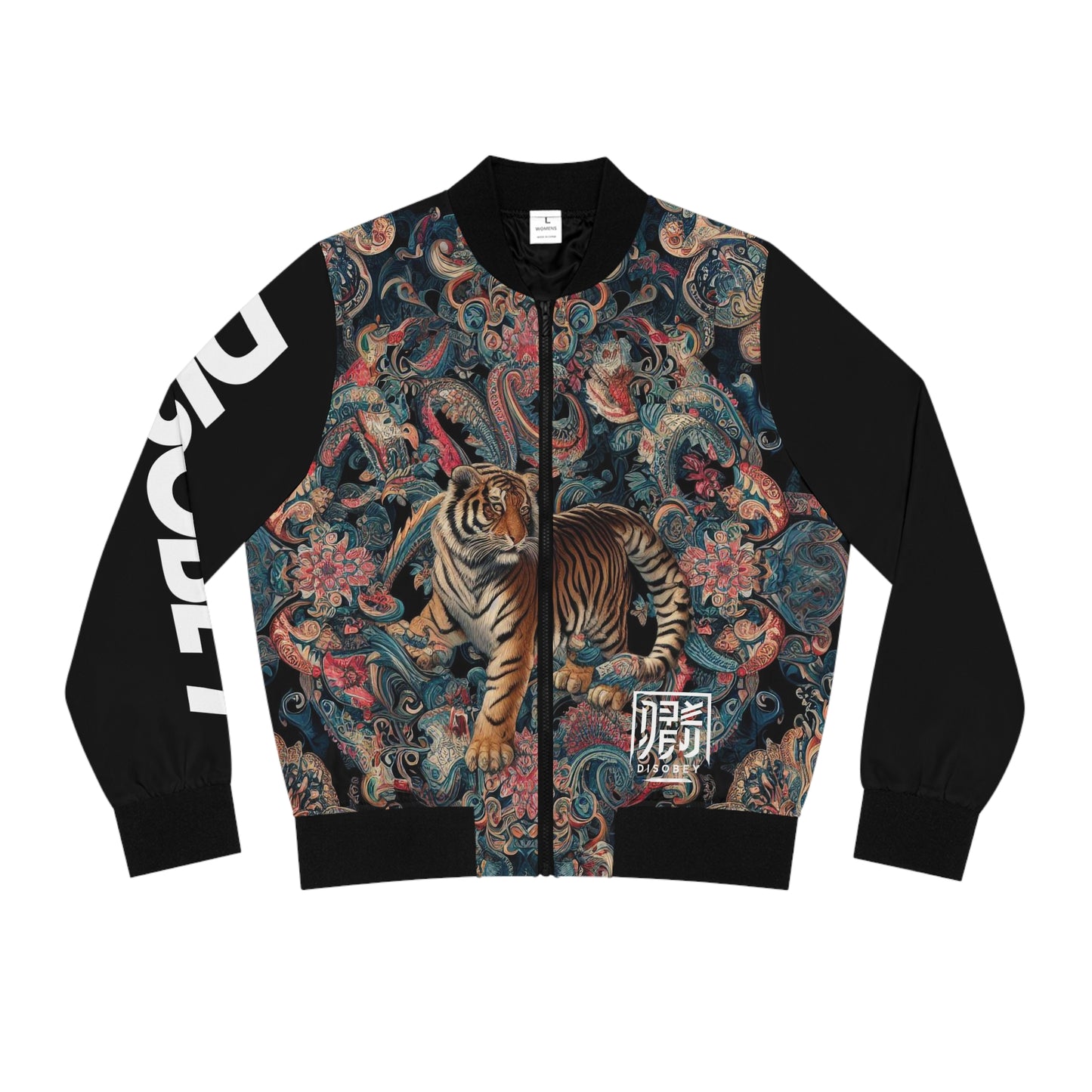 Women's Bomber Jacket (TIGER PLAY)