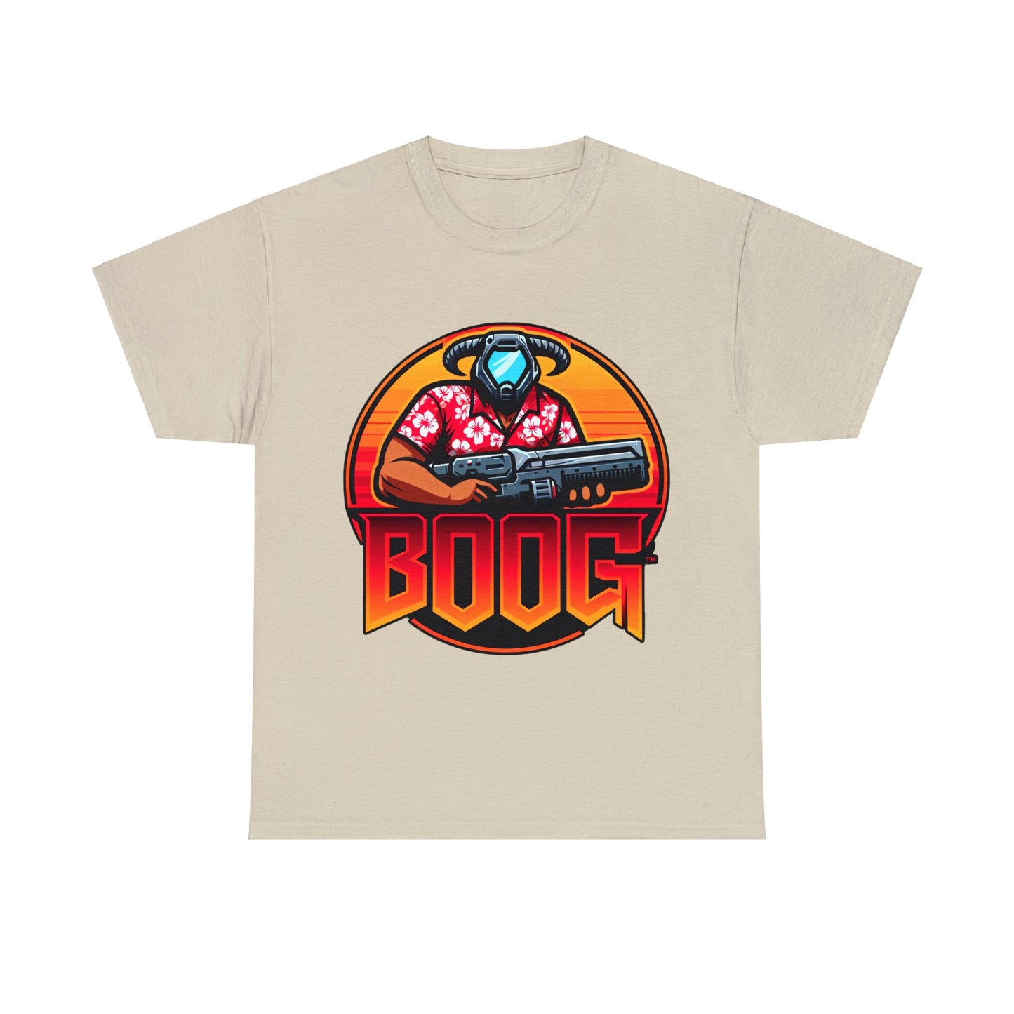 BOOG Basic Heavy Cotton Unisex Tee - BOOG LOGO