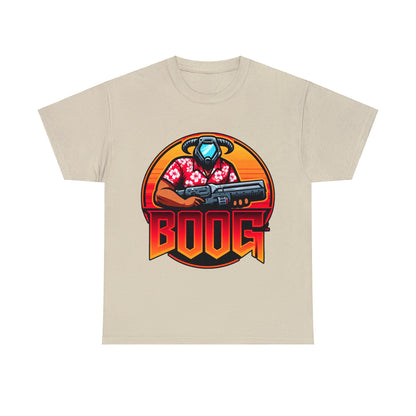 BOOG Basic Heavy Cotton Unisex Tee - BOOG LOGO