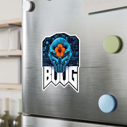 BOOG - SKULLBISCUS Vinyl Decal (Large!)