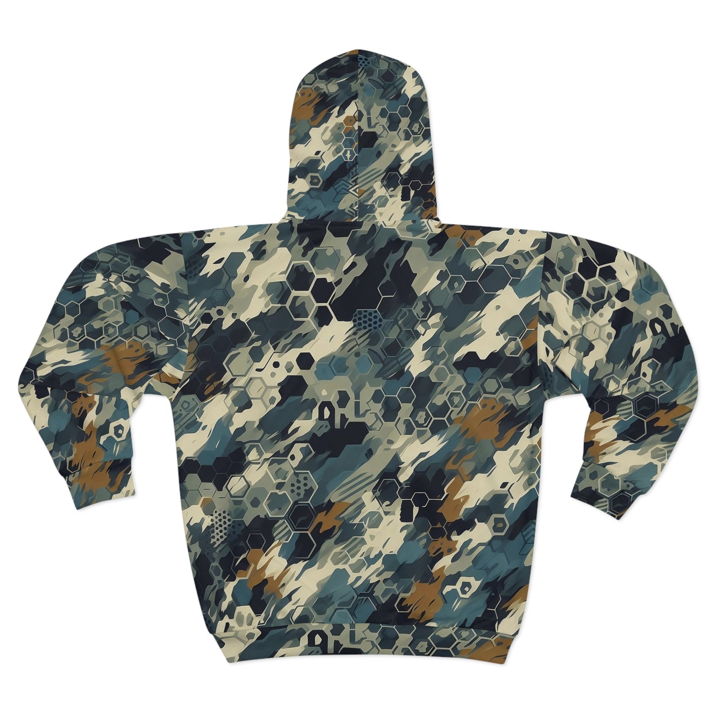 Hexcam Rhodesian Blue Camo Hoodie