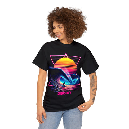 DISOBEY Classic Surf Tee - BIG WAVE 2