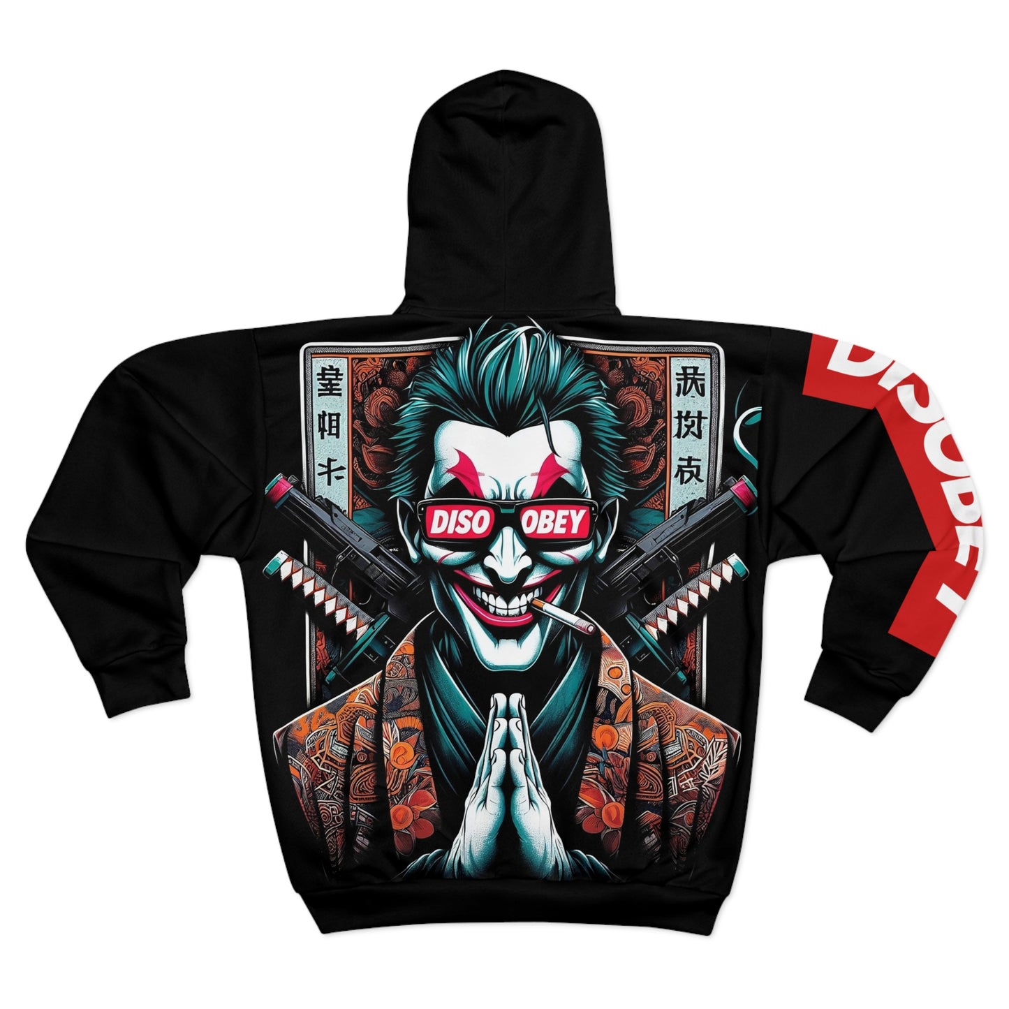 DISOBEY Limited Edition Zip Hoodie (GRATEFUL JACK)