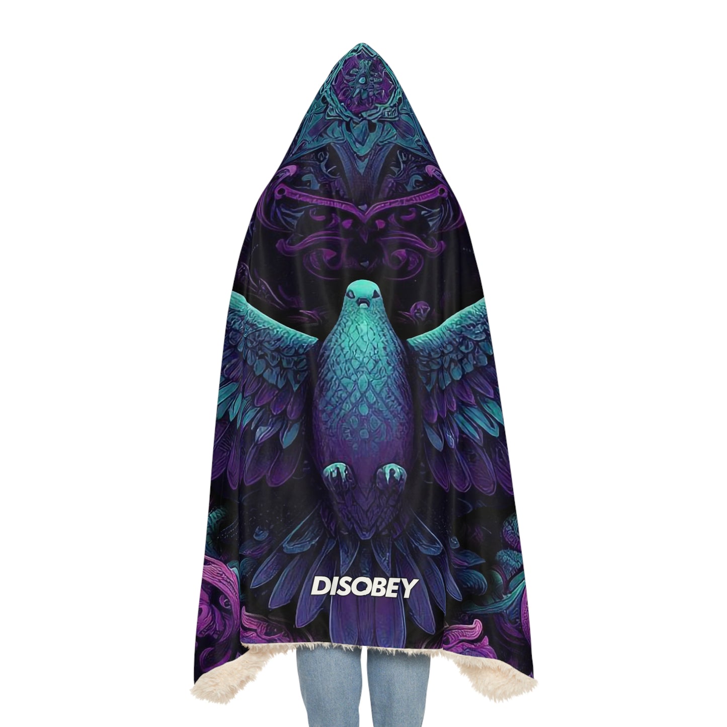 Hooded Snuggle Blanket - PIGEON PARADISE PAISLEY