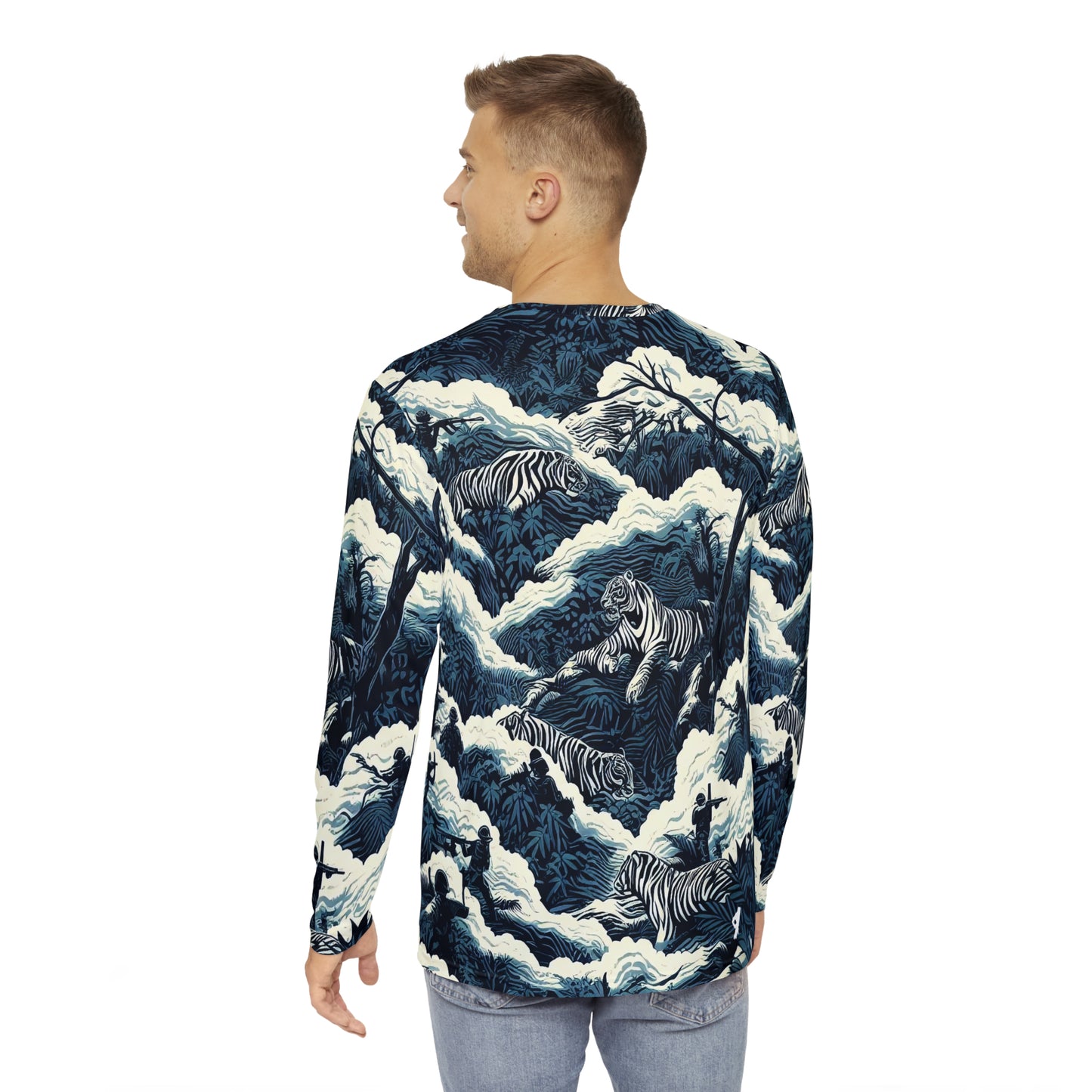 Boog Men's Long Sleeve Shirt (TIGERBOOG 10)