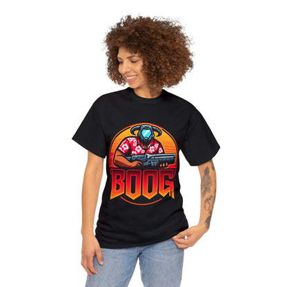 BOOG Basic Heavy Cotton Unisex Tee - BOOG LOGO