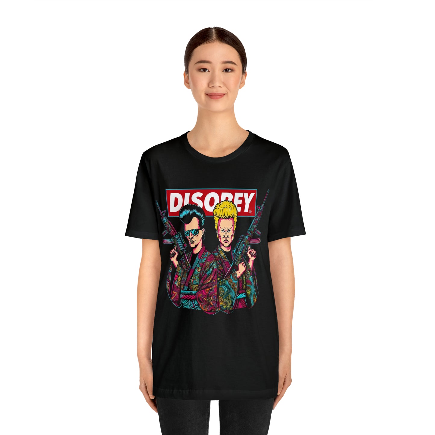 DISOBEY Short Sleeve Tee - GUNKATA SAMURAI BUDDIES