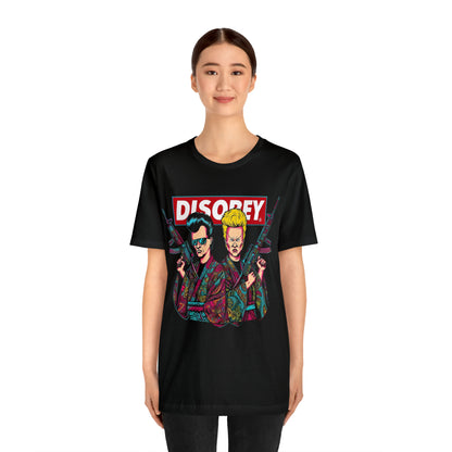 DISOBEY Short Sleeve Tee - GUNKATA SAMURAI BUDDIES