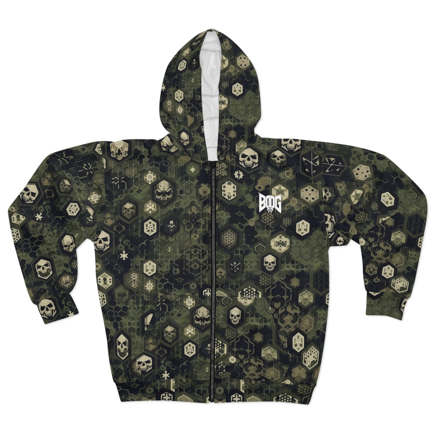 Hexcam Skull Camo Hoodie