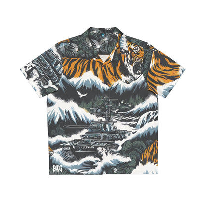 BOOG Men's Hawaiian Shirt (Tiger Mountain)