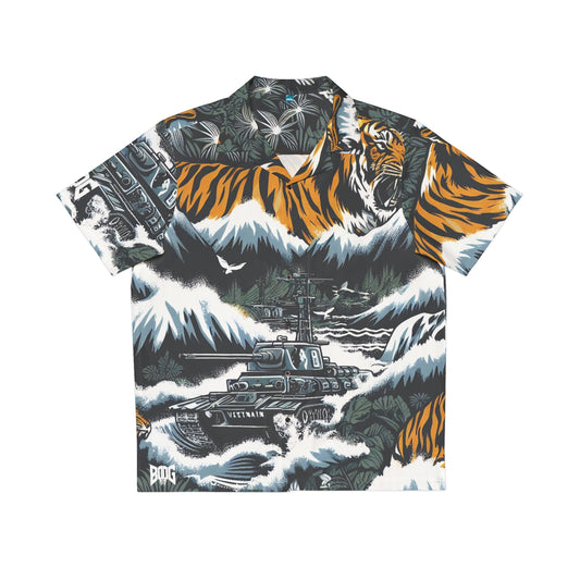 BOOG Men's Hawaiian Shirt (Tiger Mountain)