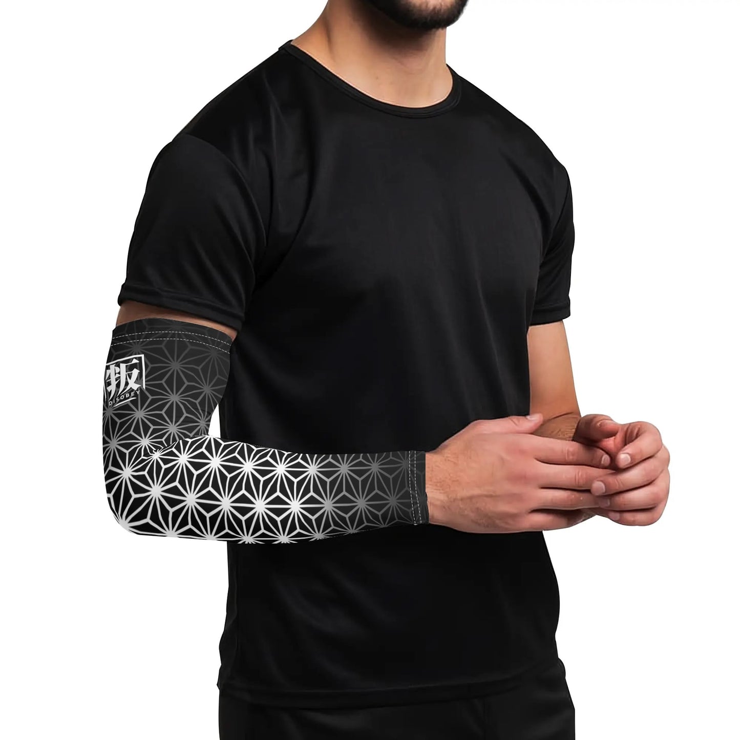 SACRED G BLACK Cooling UV Protective Festival Arm Sleeves