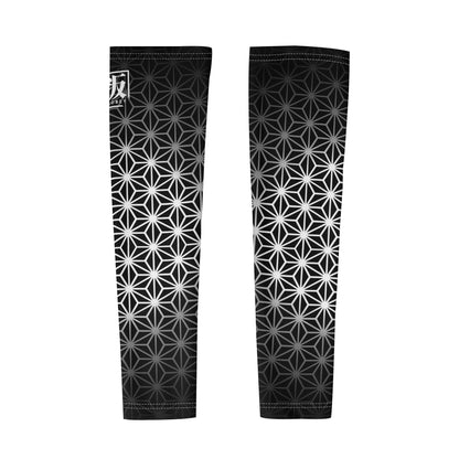 SACRED G BLACK Cooling UV Protective Festival Arm Sleeves