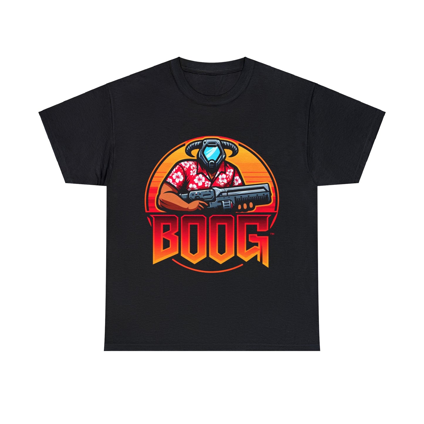 BOOG Basic Heavy Cotton Unisex Tee - BOOG LOGO